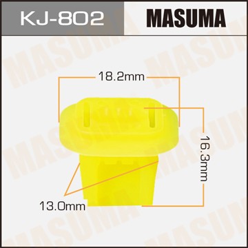 Клипса крепежная KJ802 MASUMA