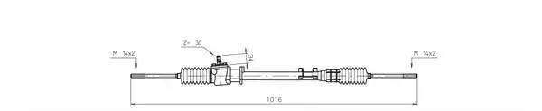 Рулевой механизм FO4004 GENERAL RICAMBI