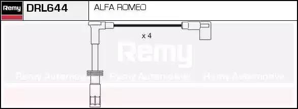 Ккомплект проводов зажигания DRL644 DELCO REMY