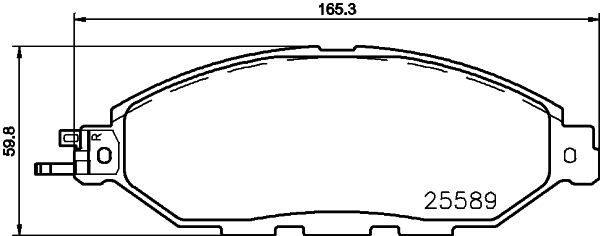 Конденсатор, кондиционер 8FC 351 038-691 HELLA
