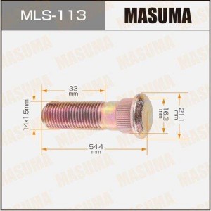 Шпилька ступицы колеса MLS-113 MASUMA