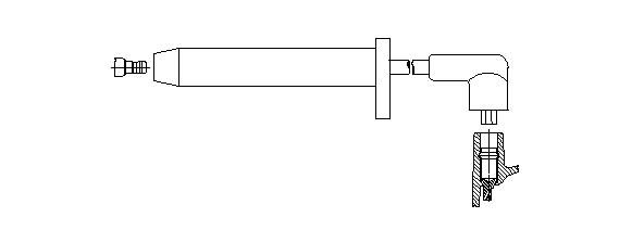 Провод зажигания 87653 BREMI