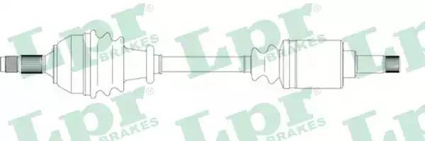Приводной вал DS16126 LPR