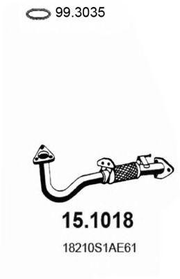 Выпускной трубопровод 151018 ASSO