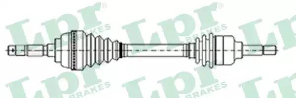 Приводной вал DS29004 LPR