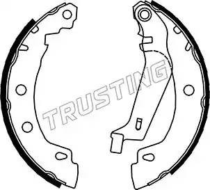 Комплект тормозных колодок 088225Y TRUSTING
