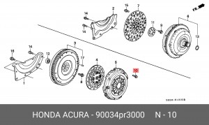 Деталь 90034PR3000 HONDA