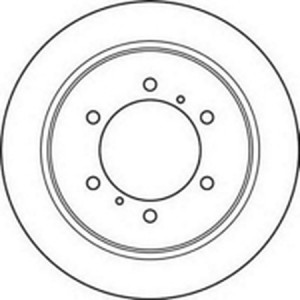 Тормозной диск 562380B BENDIX JURID
