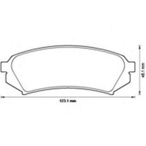 Комплект тормозных колодок, диско 572548B BENDIX JURID