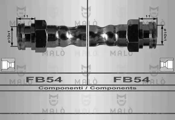 Тормозной шланг 8967 MALO