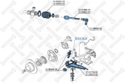 Сайлентблок 8703179SX STELLOX
