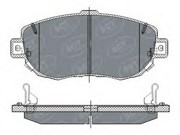 Комплект тормозных колодок, диско SP261 SCT