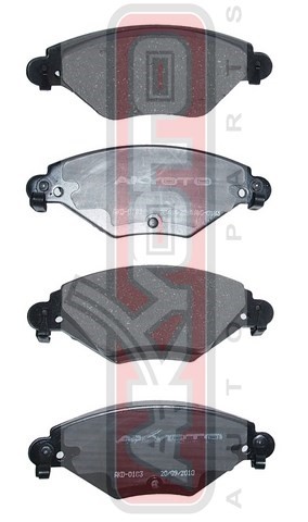 Колодки тормозные дисковые AKD-0183 AKYOTO