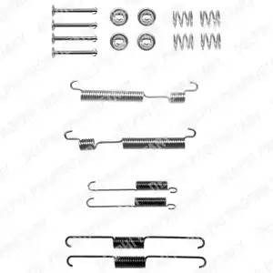 Комплектующие, тормозная колодка LY1318 DELPHI