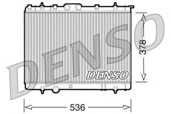 Радиатор, охлаждение двигател DRM21030 DENSO