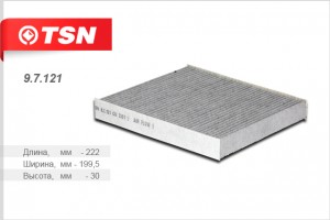 Фильтр салона 97121 TSN