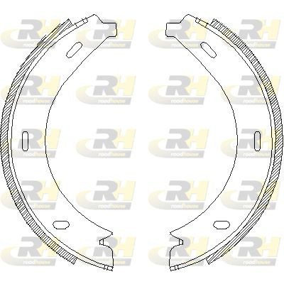 Комплект тормозных колодок 4713.00 ROADHOUSE