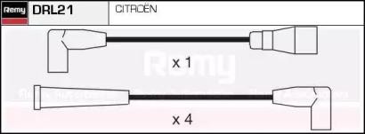 Ккомплект проводов зажигания DRL21 DELCO REMY