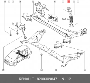 Деталь 8200309847 RENAULT