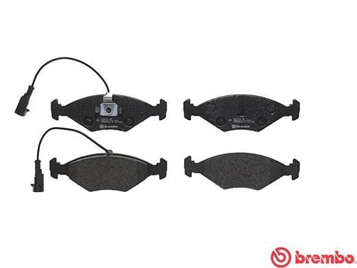 Комплект тормозных колодок, диско P23056 BREMBO