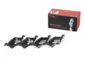 Комплект тормозных колодок, диско P24046 BREMBO