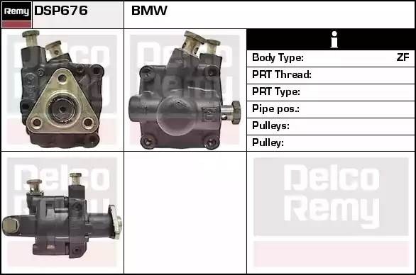 Гидравлический насос, рулевое управление DSP676 DELCO REMY