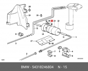 Деталь 54 31 8 246 804 BMW