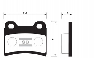 Колодки тормозные дисковые SP1064 SANGSIN
