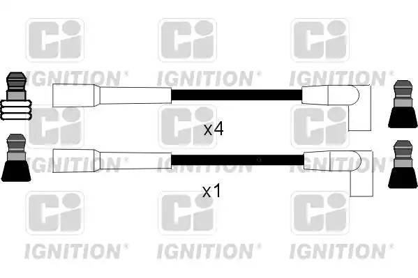 Ккомплект проводов зажигания XC204 QUINTON HAZELL