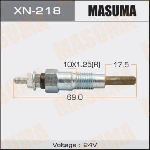 Свеча накаливания XN-218 MASUMA