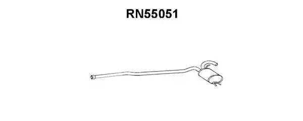 Предглушитель выхлопных газов RN55051 VENEPORTE