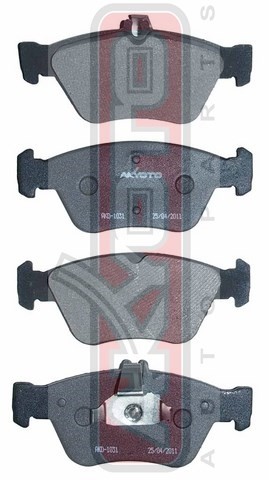 Колодки тормозные дисковые AKD-1031 AKYOTO
