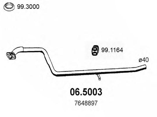 Выпускной трубопровод 065003 ASSO