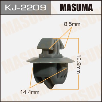 Клипса крепежная KJ2209 MASUMA