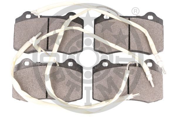 Комплект тормозных колодок, диско 10204 OPTIMAL