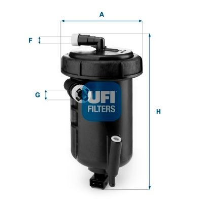 Топливный фильтр 31.672.00 UFI