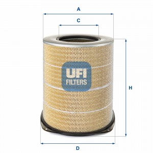 Воздушный фильтр 27.278.00 UFI