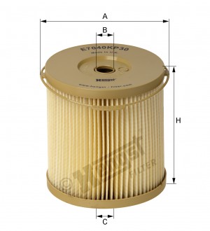 Топливный фильтр E7040KP30 HENGST