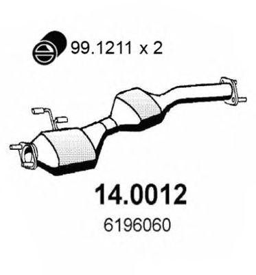 Катализатор 140012 ASSO