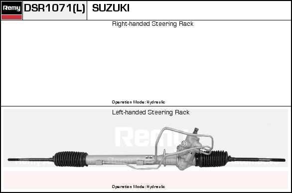 Рулевой механизм DSR1116L DELCO REMY