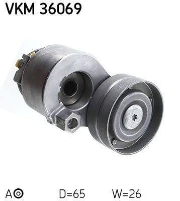 Натяжной ролик, поликлиновой  ремень VKM36069 SKF
