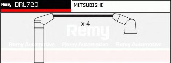 Ккомплект проводов зажигания DRL720 DELCO REMY