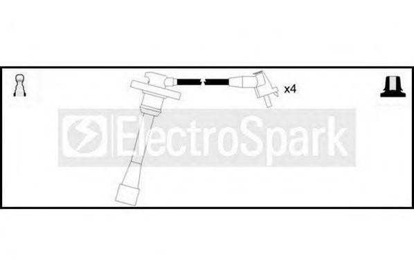 Ккомплект проводов зажигания OEK243 STANDARD