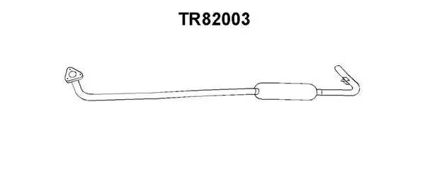 Предглушитель выхлопных газов TR82003 VENEPORTE