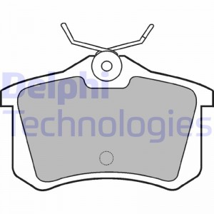 Комплект тормозных колодок, диско LP850 DELPHI