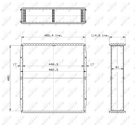Интеркулер 30108 NRF