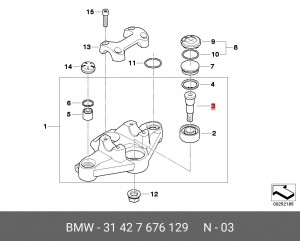 Деталь 31 42 7 676 129 BMW