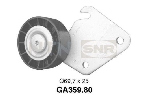 Паразитный / ведущий ролик, поликлиновой ремень GA359.80 NTN SNR