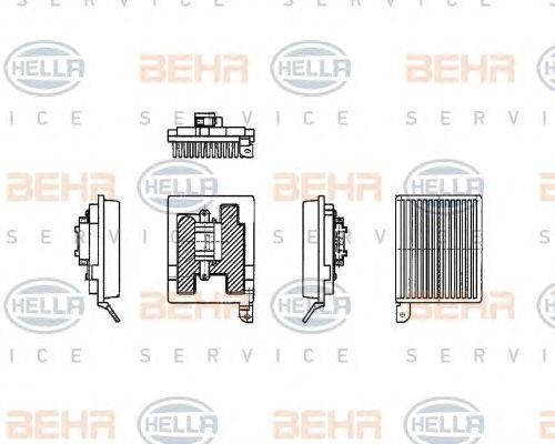 Блок управления, отопление / вентиляция 5HL 351 321-181 HELLA