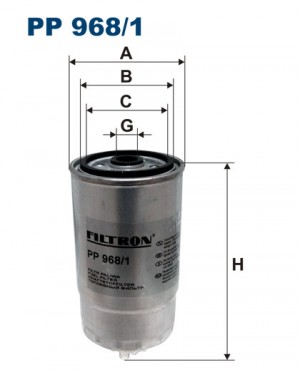Фильтр топливный PP9681 FILTRON